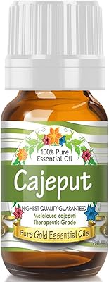 Pure gold essential oils - Cajeput essential oil - 0.33 Liquid ounce.. Shop smarter with DIAYTAR Nigeria — affordable prices and a wide product range delivered in just 5 to 8 days.
