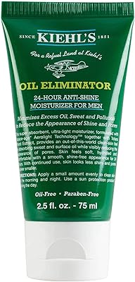 Kiehl's Men Oil Remover Anti-Brilliant Hydrating 24 Hours 75 ml.. DIAYTAR Nigeria: Shopping that fits your budget and your schedule.