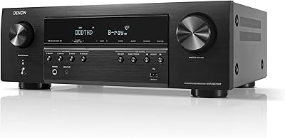 AV Denon AVR -S570BT 5.2 channels receiver (2022 model) - Improved audio and video game experience 8K UHD, wireless streaming via integrated Bluetooth, (4) HDMI 8K inputs, supports EARC.. From essentials to electronics, DIAYTAR Nigeria ships your order in no time.