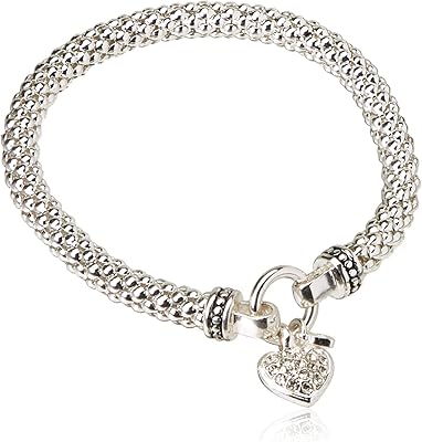 Stream -shaped bracelet stretch in crystal for women nine west.. Fast delivery is our promise — DIAYTAR Nigeria keeps it real.