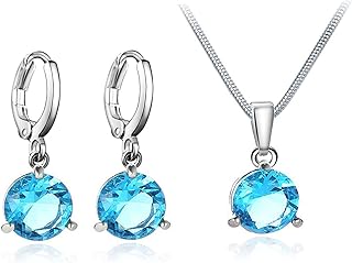 A jewelry set made up of a necklace, a heart -shaped pendant and cubic zircony earrings for women.. Experience the power of choice with DIAYTAR NIGERIA's vast catalog and affordable 5-8 day delivery.