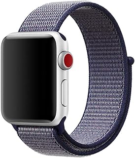 Margoun Nylon Sport Bracelet For Apple Watch 49mm 45mm 44mm 42mm, Soft replacement bracelet for Iwatch Series 8/Ultra/7/6/SE/5/4/3/3/1 (dark blue), 44mm.. Home to endless choices and pocket-friendly prices — DIAYTAR Nigeria.