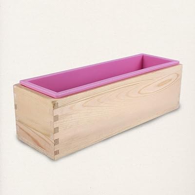 Rectangular wooden silicone wood mold for the manufacture of supplies, soaps, candles and cakes.. Experience the convenience of online shopping with DIAYTAR NIGERIA's reliable 5-8 day delivery service.