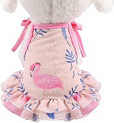 Collection Ohana Springwear Dresses with spaghetti and fruit print with cat and dog ruffles, flamingo print, size S, pink, pcs0018/05.. Looking for trendy fashion, home essentials, or electronics? DIAYTAR Nigeria has it all and delivers within days, not weeks.