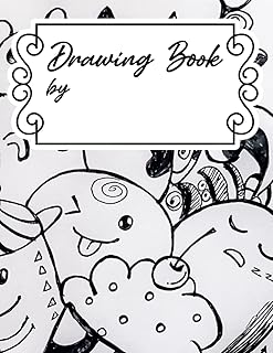 Black and white cartoon book: notebook to draw.. DIAYTAR NIGERIA: Connecting Nigerians with affordable products delivered promptly nationwide.
