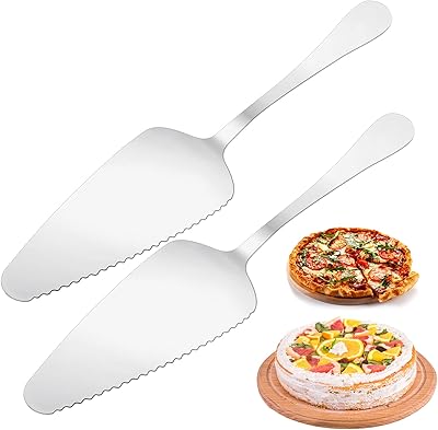 2 pieces of scoute cutter, set of dessert with stainless steel dessert, perfectly cut, portable and durable, perfect for bakery products.. DIAYTAR NIGERIA redefines convenience with our vast product selection and swift nationwide delivery.
