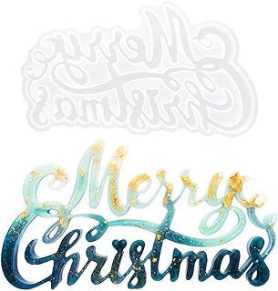 Fairwin DIY Merry Christmas Silicone Mold Pandental Jewelry Silicone Mold to make Christmas Festival Decorations Decor at home.. DIAYTAR NIGERIA: Your gateway to affordable products delivered reliably across Nigeria.