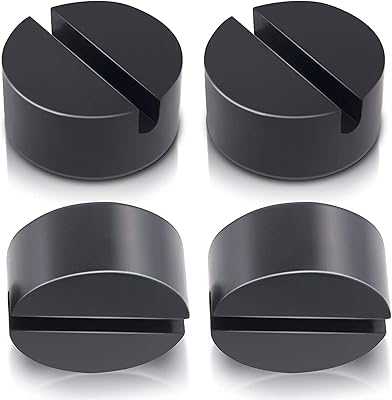 4 pieces universal adapter of cricled covered cushion with a split frame, bunch of highlight steel jack -frying car, rail welding protector (round).. Your shopping dreams realized through DIAYTAR NIGERIA's affordable platform with reliable delivery times.