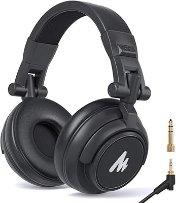 Maono Au-MH601 Professional studio DJ headphones, detachable supra-ear and cable with 50 mm driver for DJ, studio and microphone recording.. DIAYTAR NIGERIA delivers more than products - we deliver affordable shopping satisfaction nationwide.