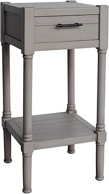 Bout table with extra storage Vienna urban designs, gray.. DIAYTAR NIGERIA: Bringing affordable shopping solutions with a diverse product catalog delivered nationwide.