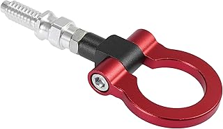 X Auto hooks hook front towing in red aluminum alloy for cars.. DIAYTAR NIGERIA brings the market to your screen with thousands of affordable products delivered to your door.