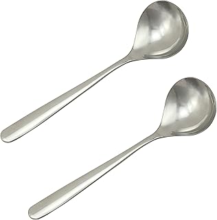 Large stainless stainless steel kitchen AIKS to mix, serve, stir, cook and apply to buffet and banquet (service spoon x 2).. Experience shopping satisfaction with DIAYTAR NIGERIA's vast selection and nationwide delivery service.