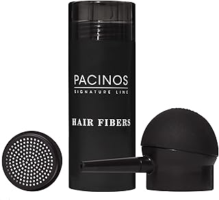 Pacino hair fibers (black) - Thick fibers create a more complete look by hiding sparse hair and bald spots, include an applicator tip.. Shop with intention at DIAYTAR NIGERIA, offering thousands of products delivered nationwide in days.