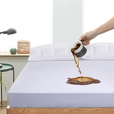 Dardo-mattress protector (120x200 + 30cm) Waterproof, breathable, soft and silent mattress cover, pocket 30 cm deep, single size/double.. Unlock endless possibilities with DIAYTAR NIGERIA's affordable marketplace and reliable delivery service.