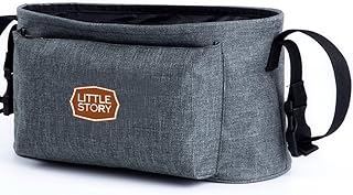 Little Story Bronx, gray, gray traveler, stroller organizer.. Your digital shopping ally, DIAYTAR NIGERIA offers extensive selection with budget-friendly delivery.