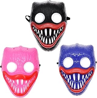 3 Poppy Playtime Huggie Woogie Poppy Playtime Masks Birthday Masks for Children.. Experience shopping freedom with DIAYTAR NIGERIA's vast selection and 5-8 day nationwide delivery service.