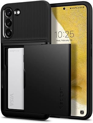 Spigen Armor CS Slim Cover Compatible with Samsung Galaxy S22 Plus 5G - Black.. DIAYTAR NIGERIA: Bringing quality products to every Nigerian home at prices everyone can afford.