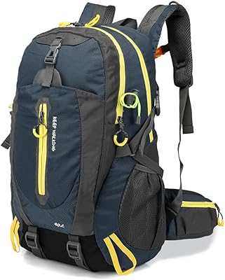 Hiking backpack - Waterproof ultra -light backpack 40 l with several pockets, travel backpack and outdoor trekking for men and women.. Shop smart with DIAYTAR NIGERIA, offering a vast product range delivered to your doorstep within a week.