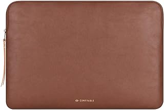 Comfortable 14 inch laptop cover, precisely compatible with MacBook Pro 14 inch M1 2021 A2442, PU leather bag for men and women, laptop cover, brown.. Experience shopping freedom with DIAYTAR NIGERIA's vast catalog and nationwide 5-8 day shipping.