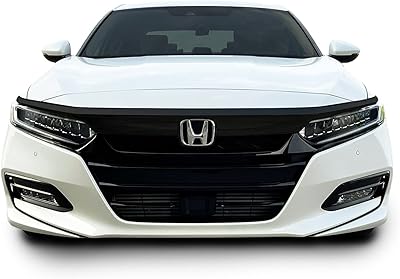 Chrome chrome slickmod vinyl cover for Honda Accord Sedan 2018-20 (Grille Before 18-20, Brillant Black).. DIAYTAR NIGERIA delivers value, variety, and convenience with our nationwide 5-8 day shipping.