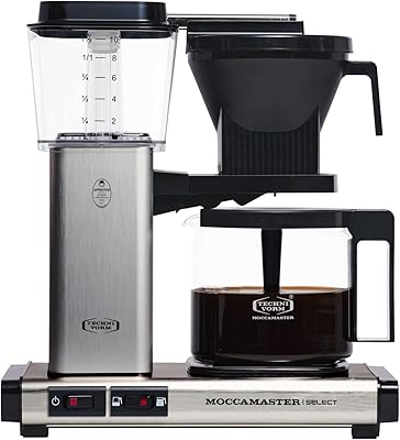 Moccamaster KPG SELECT CAFETIER CAFETIER BRITINNIQUE 125 coffee filter 125.. DIAYTAR NIGERIA makes quality accessible with our affordable prices and dependable delivery service.