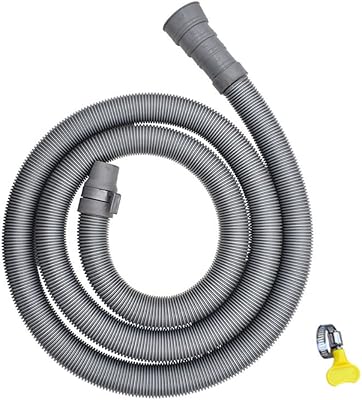 Dalmaun universal drain hose for washing machine for drain hose with diameter 30/34/38/42 mm with clamping necklace. For washing machine and dishwasher (5 meters).. DIAYTAR NIGERIA makes online shopping accessible to all with budget-friendly prices and reliable delivery.