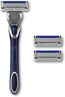 Dorco Base 7, 1 handle + 2 cartridges, 1 unit.. DIAYTAR NIGERIA: Where every shopping need is fulfilled with affordable prices and nationwide shipping.