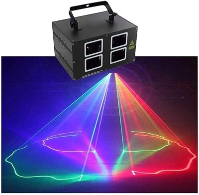 Scene lights, disco lights, festive bar lights, 3D DMX-512 polychrome LED effect for dancing evenings, birthday parties, DJ and bar.. DIAYTAR NIGERIA: Your gateway to affordable shopping with thousands of products delivered nationwide.