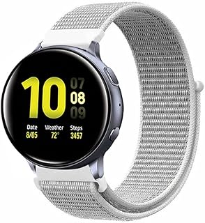 Margoun Sport Bracelet in 20 mm nylon compatible with Samsung Galaxy.. DIAYTAR NIGERIA delivers more than products - we deliver affordable shopping satisfaction nationwide.