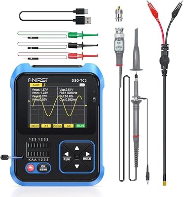 Osillo aerofame 3 in 1 digital oscilloscope function counter, 2.4 "portable oscilloscope with 10 ms TFT screen, sampling frequency and 500 kHz bandwidth.. DIAYTAR NIGERIA delivers on every promise with our affordable prices and nationwide delivery service.