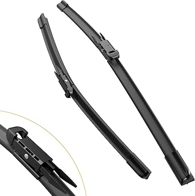 Wiper-wiper brooms before 26 " + 23"-spare part for Toyota Tundra 2007-2018, Toyota Sequoia 2008-2018, front wiper silencer all seasons (Lot of 2).. DIAYTAR NIGERIA combines the largest product selection with affordable prices and reliable delivery.