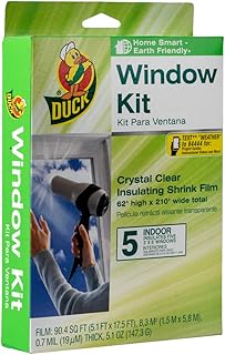 DAC -brand retractable film insulation kit for 5 interior windows, 62 "x 210", 286217.. Shop easy, pay less, get it fast — with DIAYTAR Nigeria.