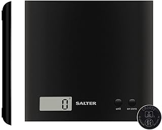 Salter black electronic kitchen scale.. Shop across categories with ease at DIAYTAR NIGERIA, delivering affordability within the week.