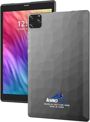 Linozed T801, 8 inch, Sim Core, double camera, Android 6.1, 64 GB, 4 GB DDR3, WiFi (Black).. DIAYTAR NIGERIA: Your trusted e-commerce partner with extensive product choices and affordable delivery.