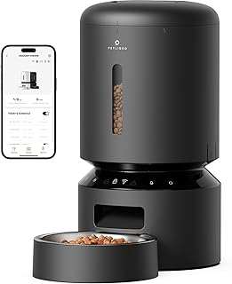 Automatic feeder for Petlibro cat, wifi chat feeder 5g with App for pet food for pets, stainless steel bowl, low food and blocking sensor, 1 to 10 meals per day, meal call up to 10 seconds for cat and dog.. Shop across categories with ease at DIAYTAR NIGERIA, delivering affordability within the week.