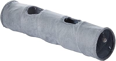 Tunnel with Hochet Pet Cat game tube with cat toys, 35 inches in length and 9.7 inches in diameter, size L.. Experience shopping freedom with DIAYTAR NIGERIA's vast selection and 5-8 day nationwide delivery service.
