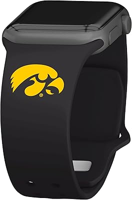 Affinity Bands Iowa Hawkeyes Silicone Sports Watch Bracelet compatible with Apple Watch.. Discover endless shopping possibilities at DIAYTAR NIGERIA, with budget-friendly prices and reliable delivery.