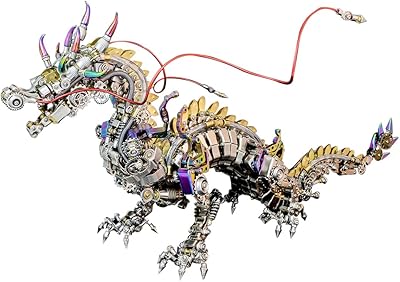 3D metal puzzles for adults, Chinese mechanical puzzle model kit Punk, 3D model construction kit, DIY kits for time (2030 + parts).. DIAYTAR NIGERIA transforms online retail with our affordable platform and dependable shipping service.
