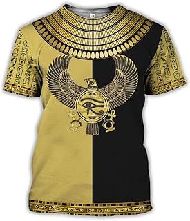 Brand t-shirt gods of ancient Egypt goddesses pharaoh t-shirts for men sports t-shirts with short sleeves printed in 3D unisex highs (5, m t-shirt).. With DIAYTAR Nigeria, everything is within reach — and within budget.