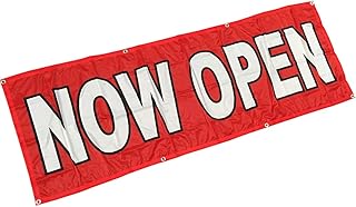 4less 2x6 FT Store banner now open alternative vinyl - RB fabric.. DIAYTAR NIGERIA: Revolutionizing accessibility to quality products at budget-friendly prices across Nigeria.