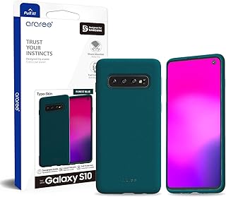Typo series Araree rear shell for Samsung Galaxy S10 (forest blue).. DIAYTAR NIGERIA: Connecting Nigerians with affordable products through our expansive e-commerce platform.