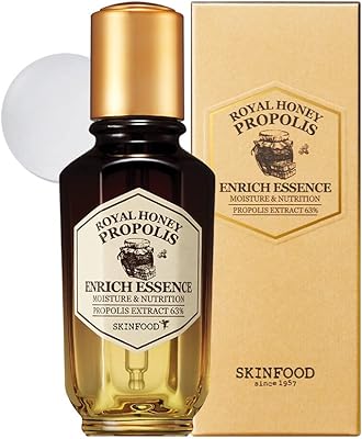 Extract from Royal Skinfood propolis enriched in honey, 1.69 FL OZ (50 ml) - contains 63 % of black bees and royal jelly extract contains a powerful nourishing extract for the face, hydrates and illuminates the skin.. Your complete shopping solution, DIAYTAR NIGERIA offers extensive choice with competitive prices and delivery.