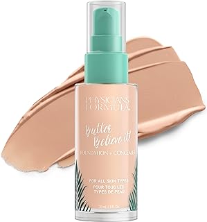 Physicians Formula Murumuru BF Butter, Believe it! Foundation + Fair to light to light, 1 fl oz (1 package).. DIAYTAR NIGERIA: Where affordability meets reliability with thousands of products delivered promptly.