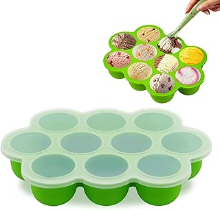 Dayerg Baby food storage containers, baby food storage tray in silicone with clip cover, easy to take for purees, breast milk, fruit and vegetable puree (green).. DIAYTAR Nigeria combines variety, affordability, and speed — making your online shopping experience not only enjoyable but also cost-effective.