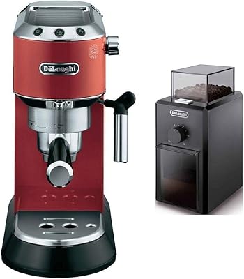 Delonghi, red Espresso Machine - EC680.R + KG79.. DIAYTAR NIGERIA: Your partner in affordable online shopping with dependable delivery within 8 days.
