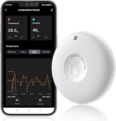 Temperature monitoring sensor and Bluetooth humidity, 300 -foot interior thermometer for domestic freezer with free storage and export, wireless remote thermometer.. You deserve better shopping — choose DIAYTAR Nigeria today.