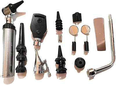 ENT diagnostic kit, Ophthalmologist diagnostic set and veterinary LED otoscope, 12 various diagnostic instruments, five -way organs check, Xamation Small animals.. DIAYTAR NIGERIA brings the marketplace home to you with affordable prices and delivery in 5-8 days.