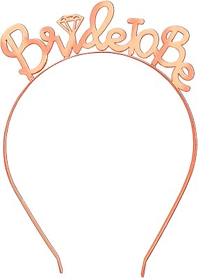 Set of chrome tiara in pink gold propcycle, pack of 1 crown for bride of 18 years and over, youthful funeral decorations, young girl's bachelor party gift.. Shop easy, pay less, get it fast — with DIAYTAR Nigeria.
