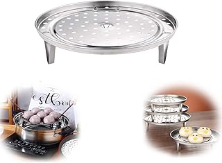 Round steam steam support in stainless steel for domestic kitchen, small size.. Enjoy a hassle-free shopping experience with DIAYTAR Nigeria, where products are categorized for your convenience and delivery is always on time.
