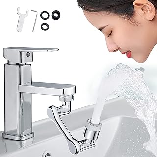 Tap extension, 1080 degree rotary robotic arm, U-Home universal tap sprayer with 2 output modes, replaceable tap extension and kitchen.. Experience shopping without stress at DIAYTAR NIGERIA's comprehensive and budget-friendly platform.